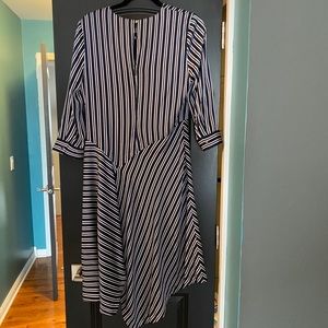 Asymmetrical dress from Banana Republic